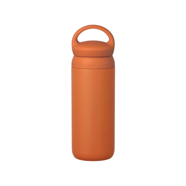 Butelka na wodę Kinto DAY OFF pomarańczowa 0.5L – termiczna