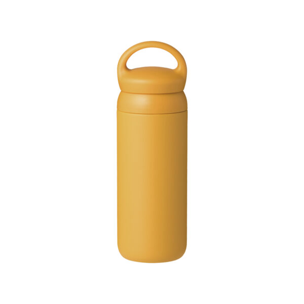 Butelka na wodę Kinto DAY OFF żółta 0.5L - termiczna