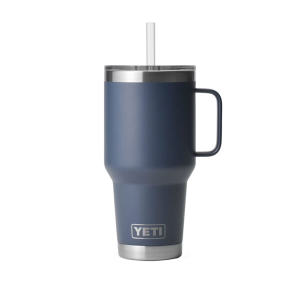 Kubek termiczny ze słomką YETI Rambler Navy 1L