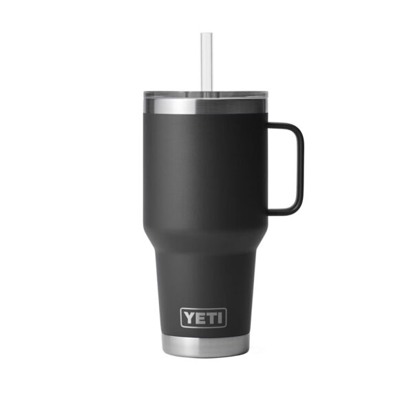 Kubek termiczny ze słomką YETI Rambler Black 1 L