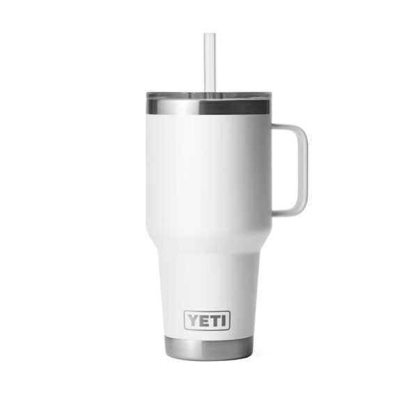 Kubek termiczny ze słomką YETI Rambler White 1L