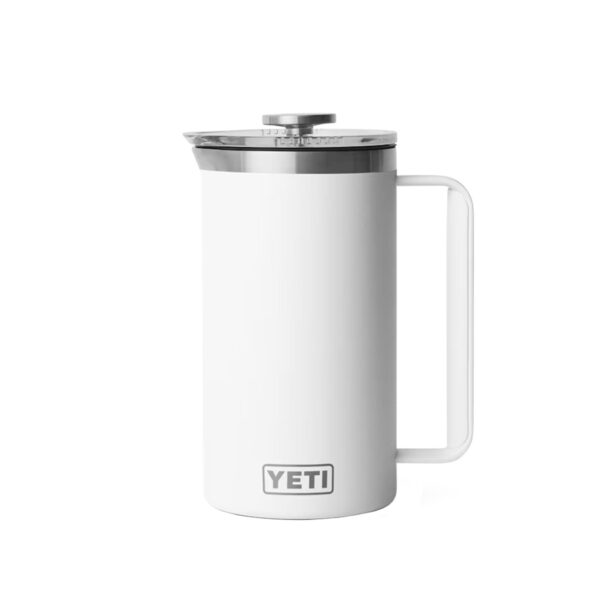 French Press turystyczny YETI Rambler White 1L