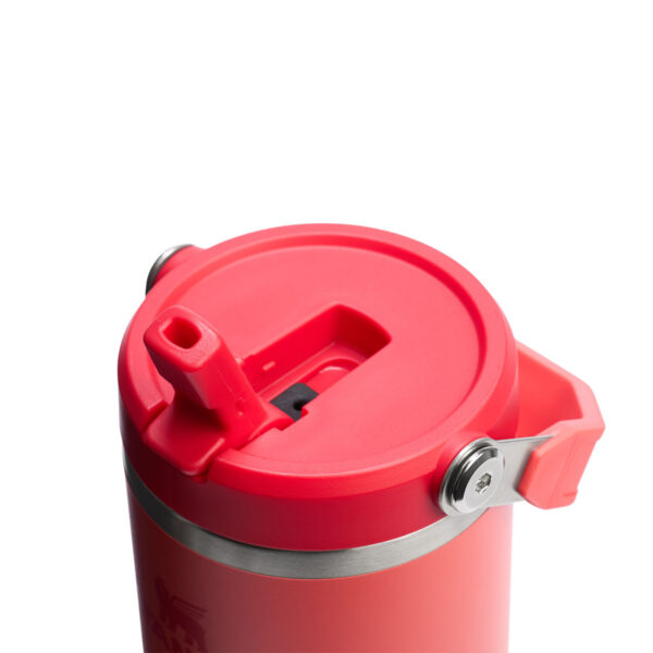 Stanley kubek IceFlow Flip Straw 0,89 L Hot Coral - obrazek 3