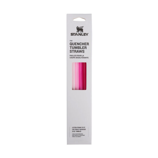Słomki do Stanley Quencher H2.O FlowState™ 0,89L Pink - 4 sztuki