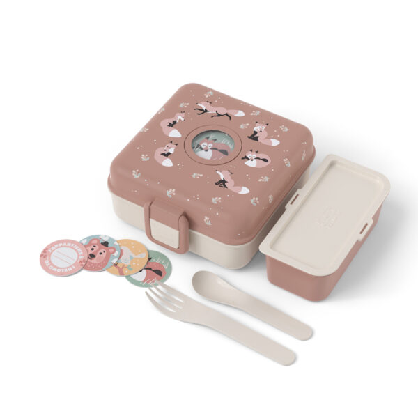 Monbento Snacky lunchbox dla dzieci 0,85 L Fox - obrazek 6