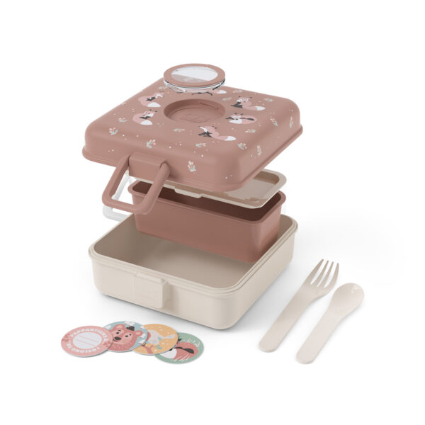 Monbento Snacky lunchbox dla dzieci 0,85 L Fox - obrazek 8