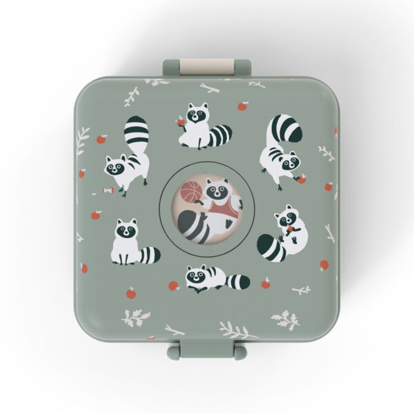 Monbento Snacky lunchbox dla dzieci 0,85 L Raccoon - obrazek 4