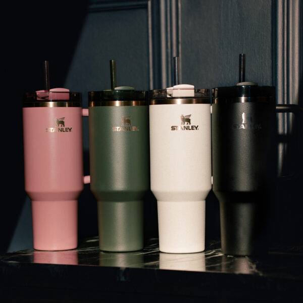Stanley Quencher H2.O FlowState™ Tumbler 1.18L - Antique Pink OUTLET - obrazek 4