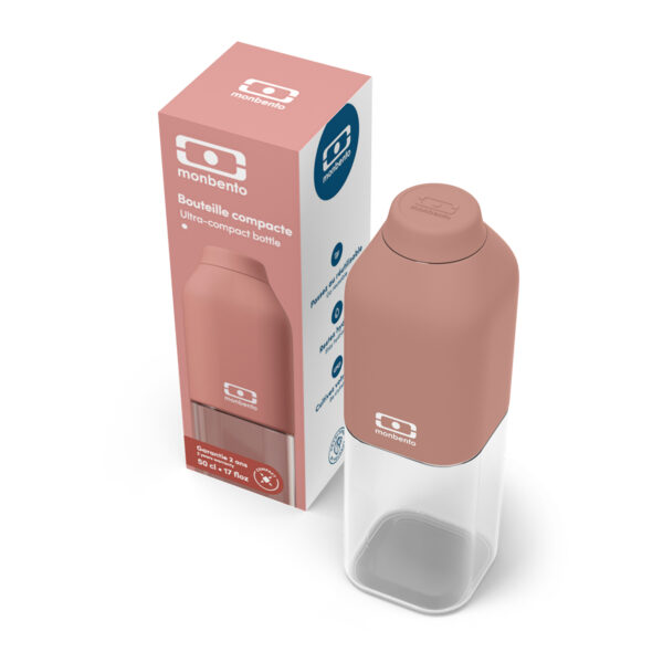 Monbento Positive butelka na wodę 0,5L Rosa Moka - obrazek 6