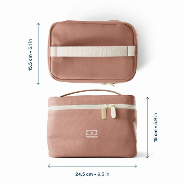Monbento Arctic torba termiczna na lunch 5L Pink Moka - obrazek 10