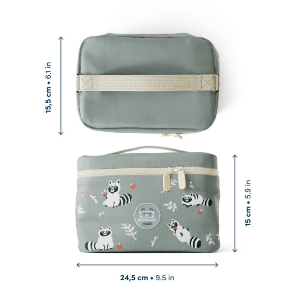 Monbento Frosty torba termiczna na lunch 5L Raccoon - obrazek 11