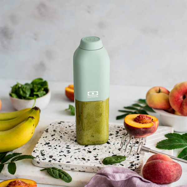 Monbento Positive butelka na wodę 0,5L Green Natural - obrazek 4