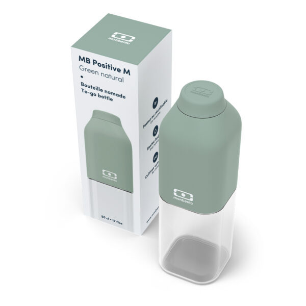 Monbento Positive butelka na wodę 0,5L Green Natural - obrazek 6