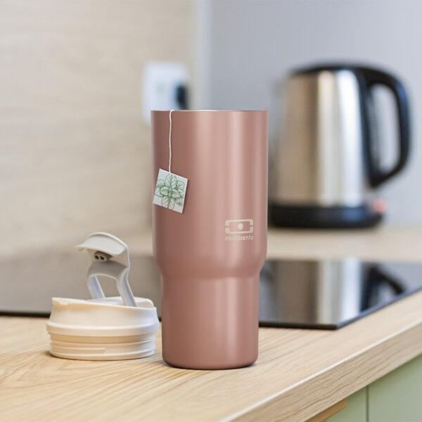 Monbento Travel Mug kubek termiczny 0,6L Pink Moka