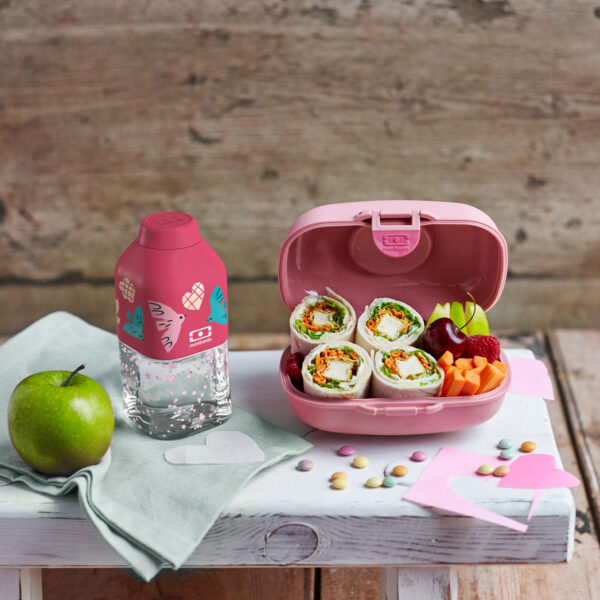 Monbento Positive butelka na wodę 0,33 l Birds