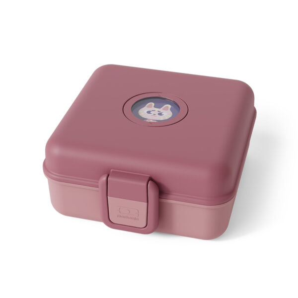 Monbento Snacky lunchbox dla dzieci 0,85 l Pink Blush