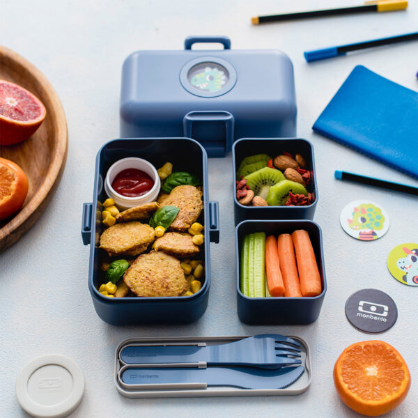 Monbento Tresor lunchbox dla dzieci 0,8 l Blue Infinity
