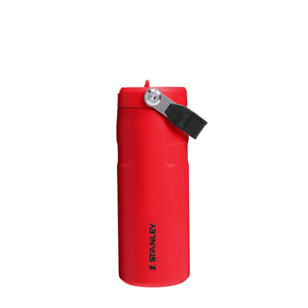 Stanley butelka IceFlow™ Flip Straw 0.47L Chili Black