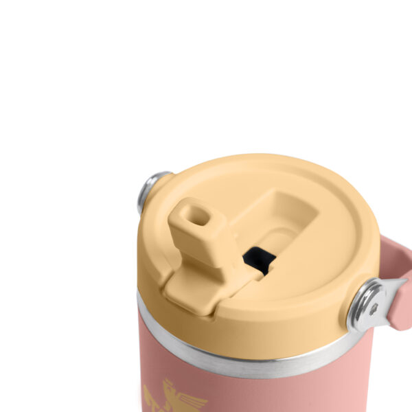 Stanley Kubek IceFlow™ Flip Straw 0.41L Peach Rose