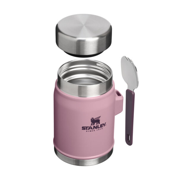 Stanley termos obiadowy ze sztućcem Classic Legendary 0.4L Purple Smoke