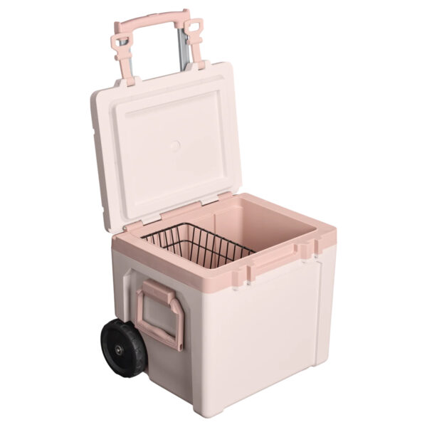 Stanley Cooler na kółkach 47.3L Rose Quartz
