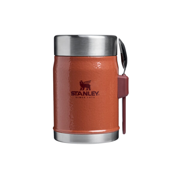 Termos obiadowy ze sztućcem Classic 0,4 L Hammertone Clay / Stanley - OUTLET