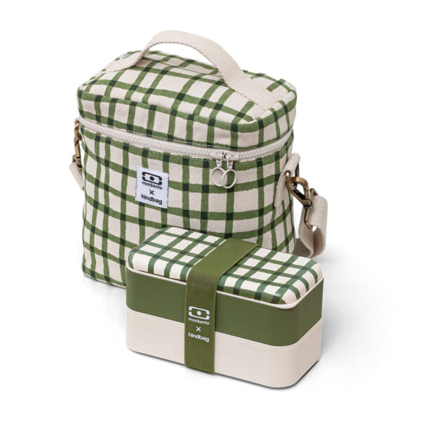 Zestaw lunch box + torba termiczna Monbento × Hindbag – limitowany