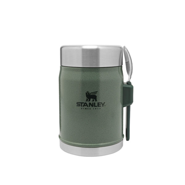 Stanley termos obiadowy ze sztućcem Legendary Classic 0.4L Hammertone Green