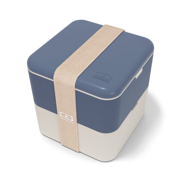 Monbento Square lunchbox 1,7L Blue Natural