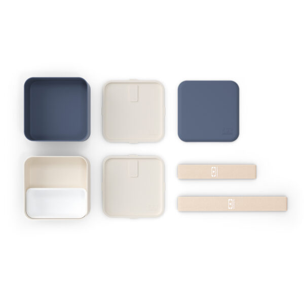 Monbento Square lunchbox 1,7L Blue Natural