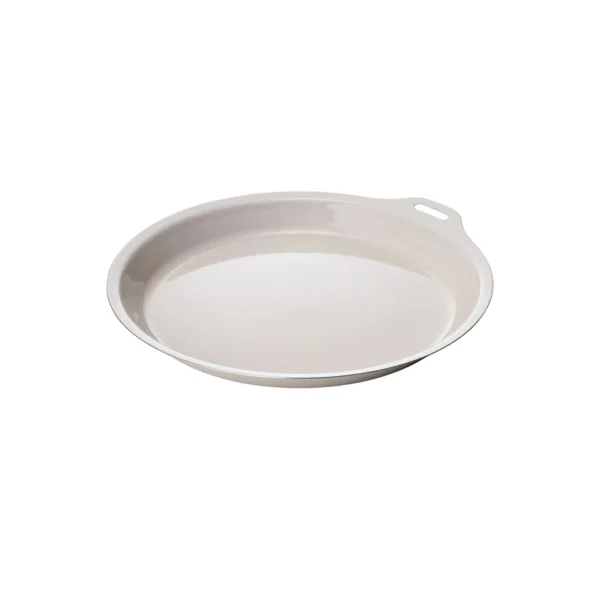 Talerz emaliowany FORIS 19,5 cm - beżowy / Kinto